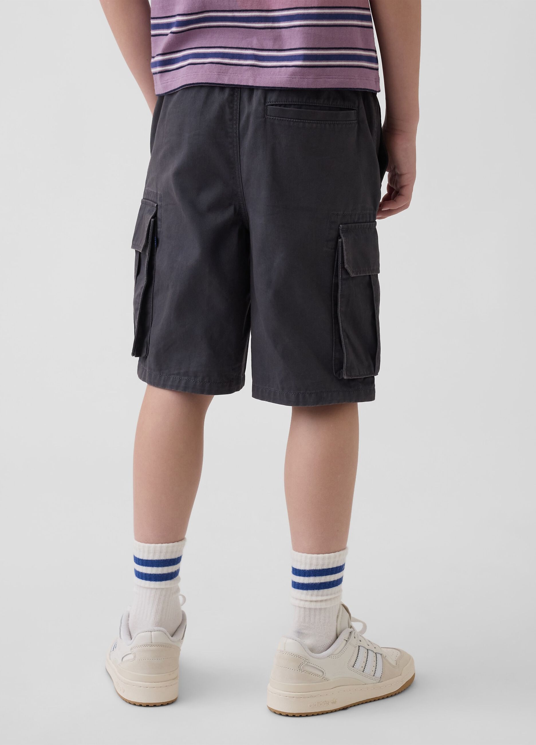 Cargo-Shorts aus reiner Baumwolle