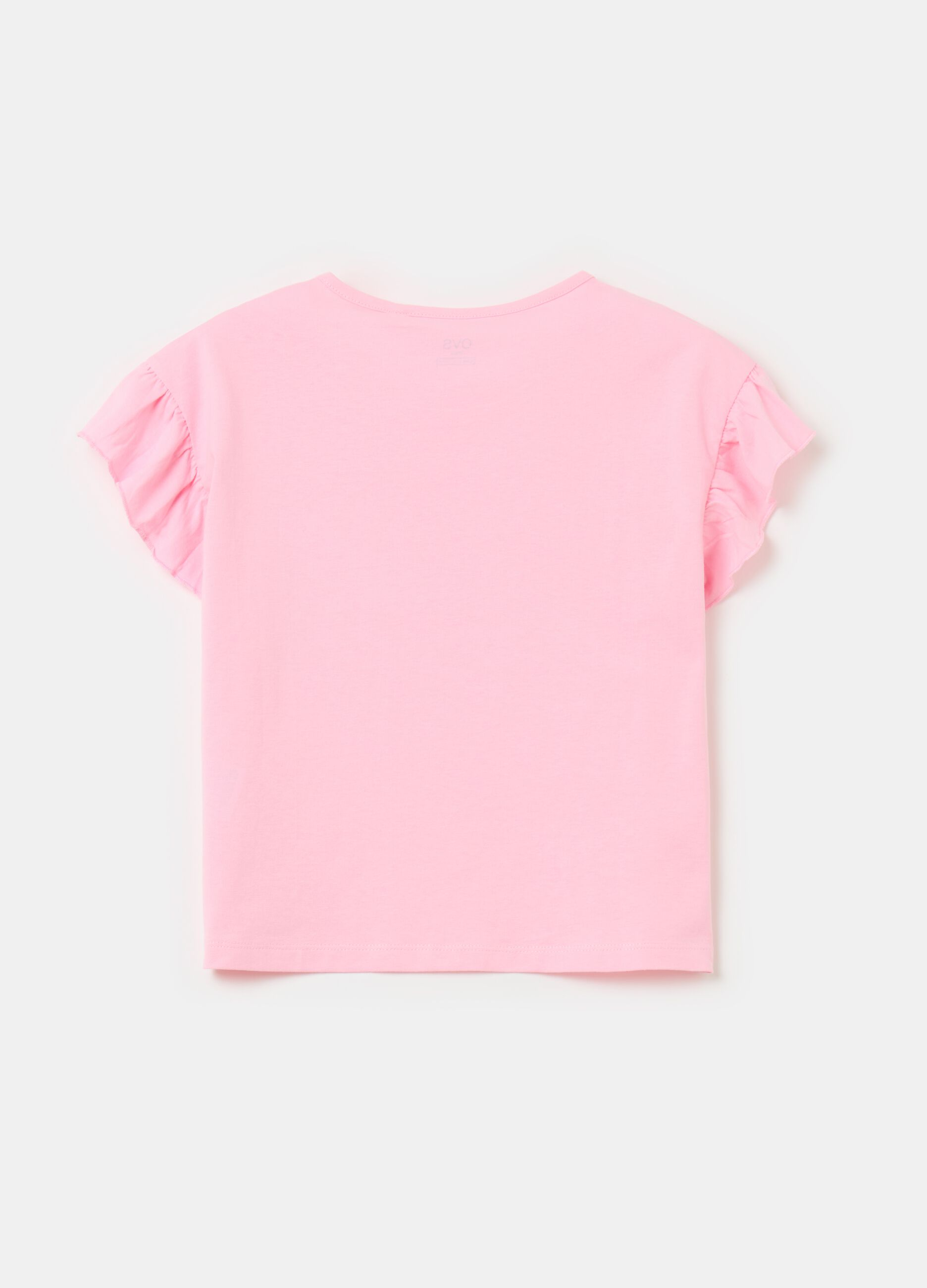 Printed cotton T-shirt