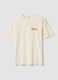 Weisses T-Shirt mit One Piece-Print aus reiner Baumwolle, Relaxed Fit_4