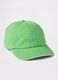 Green cotton baseball cap_0