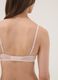 Pink triangle bra in stretch fabric with removable padding_3