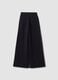 Black wide-leg stretch trousers ALTAVIA STUDIO_5