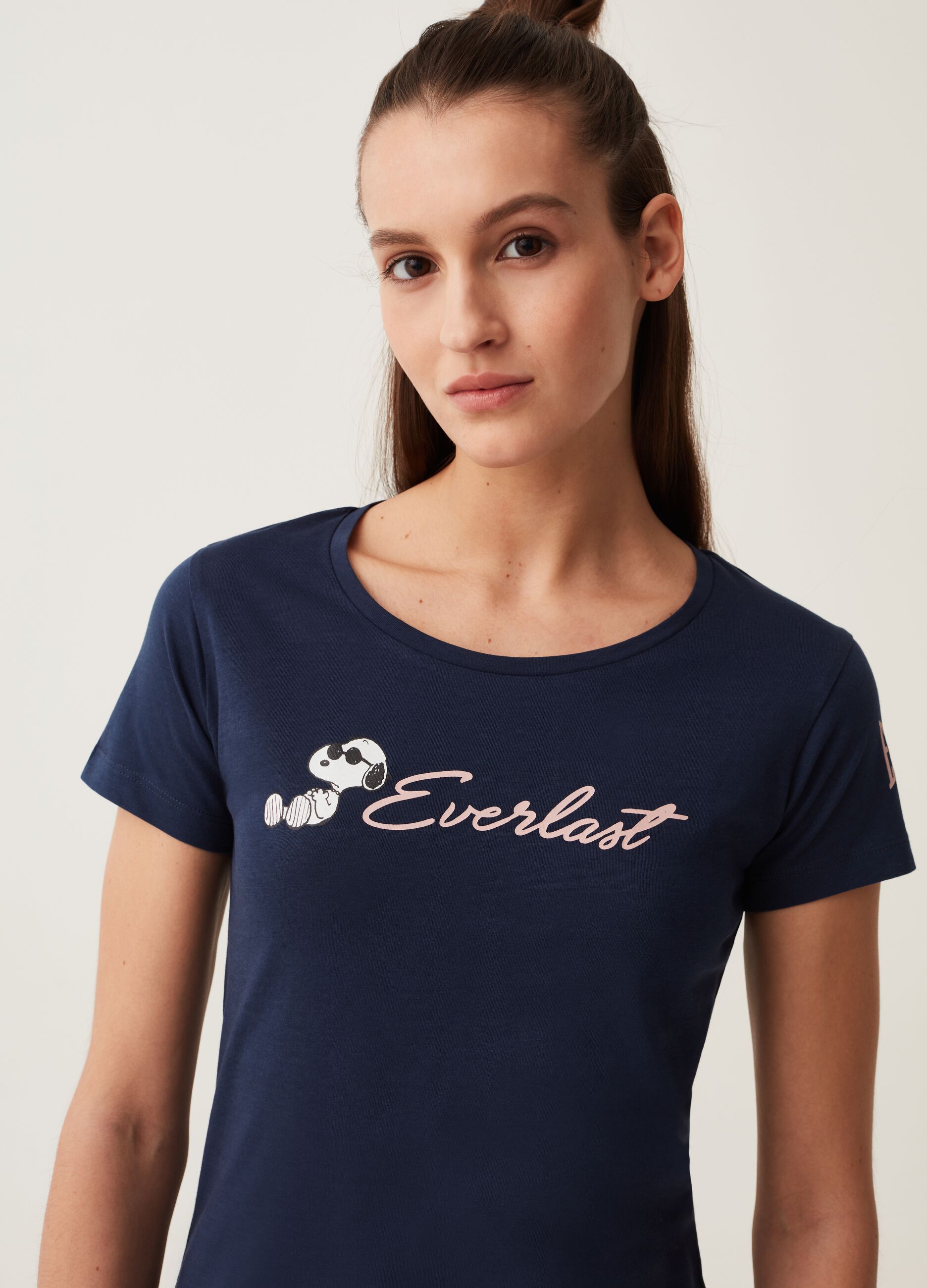 Camiseta con estampado Everlast Peanuts Snoopy
