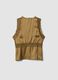 Brown viscose-blend lace top_6