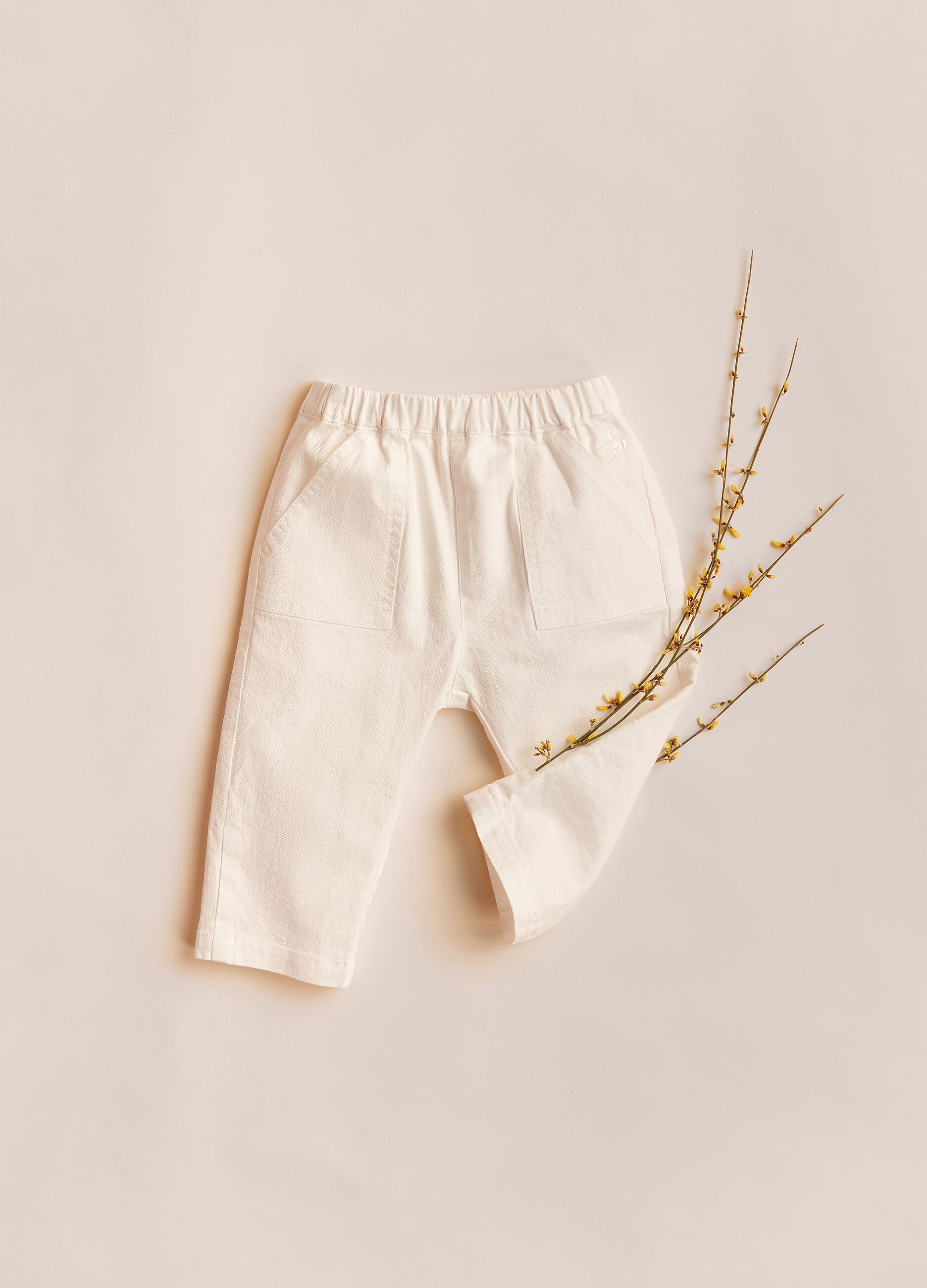 IANA trousers in stretch cotton