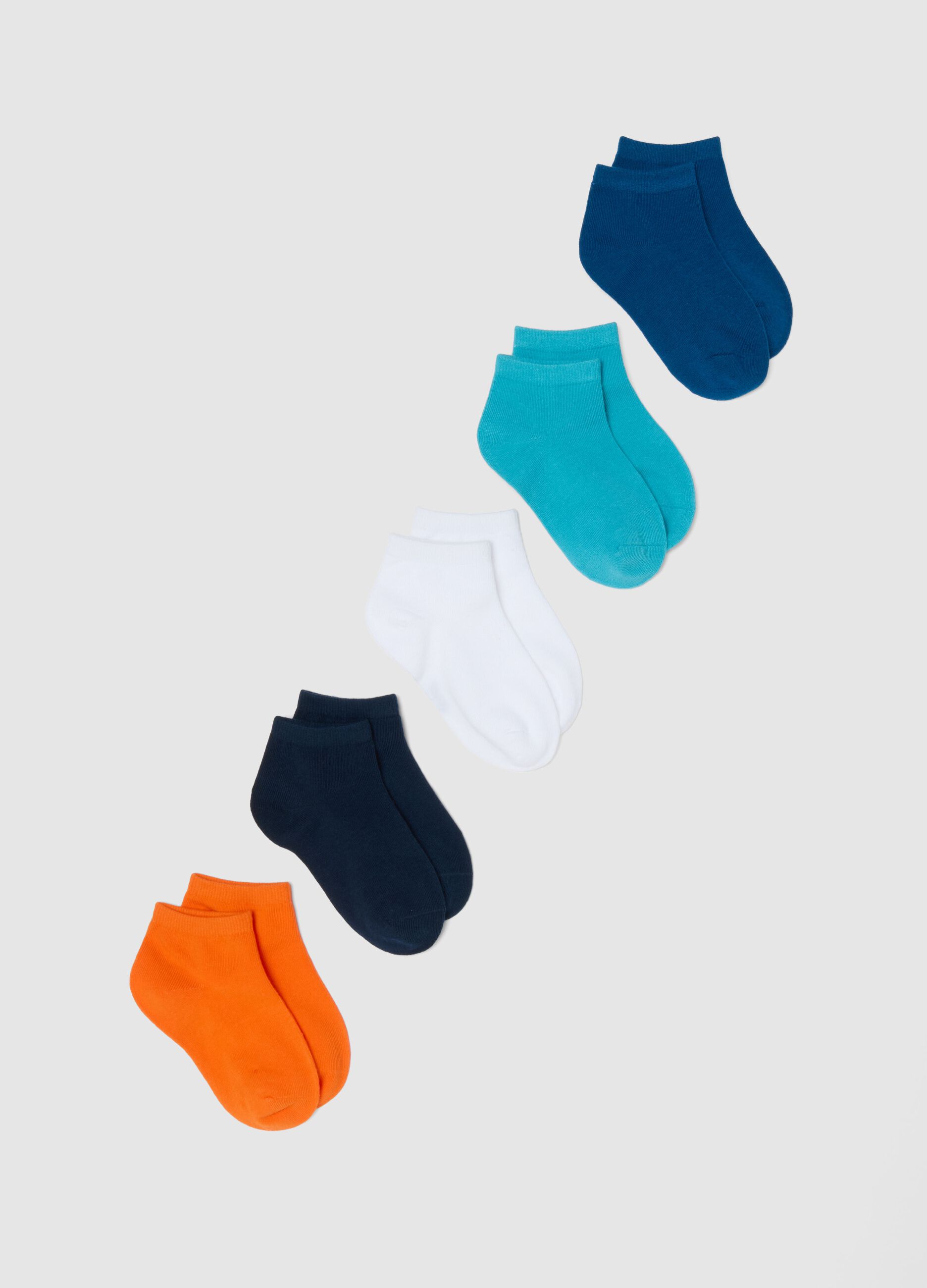 Multipack bunte Socken aus Bio-Baumwollmischung f&uuml;r Kinder