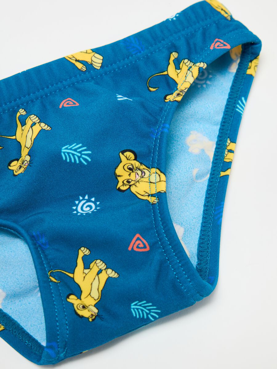 Swim briefs with The Lion King print_2