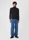 Merino wool pullover with high neck_1