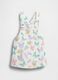 Cotton dress with butterfly print_1