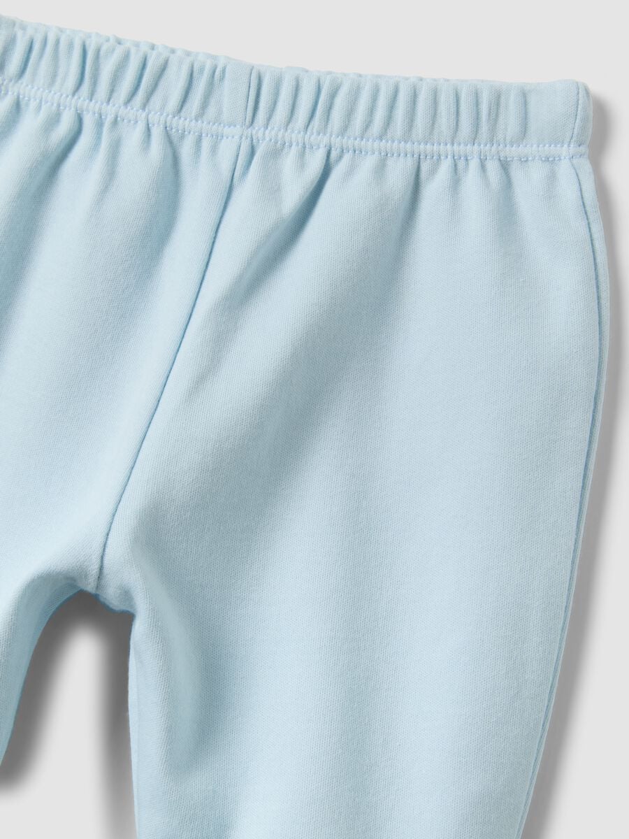 2er-Pack Leggings in Blau und Weiss aus Bio-Baumwolle_3