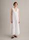 Vestido maxi blanco de algod&oacute;n puro_1