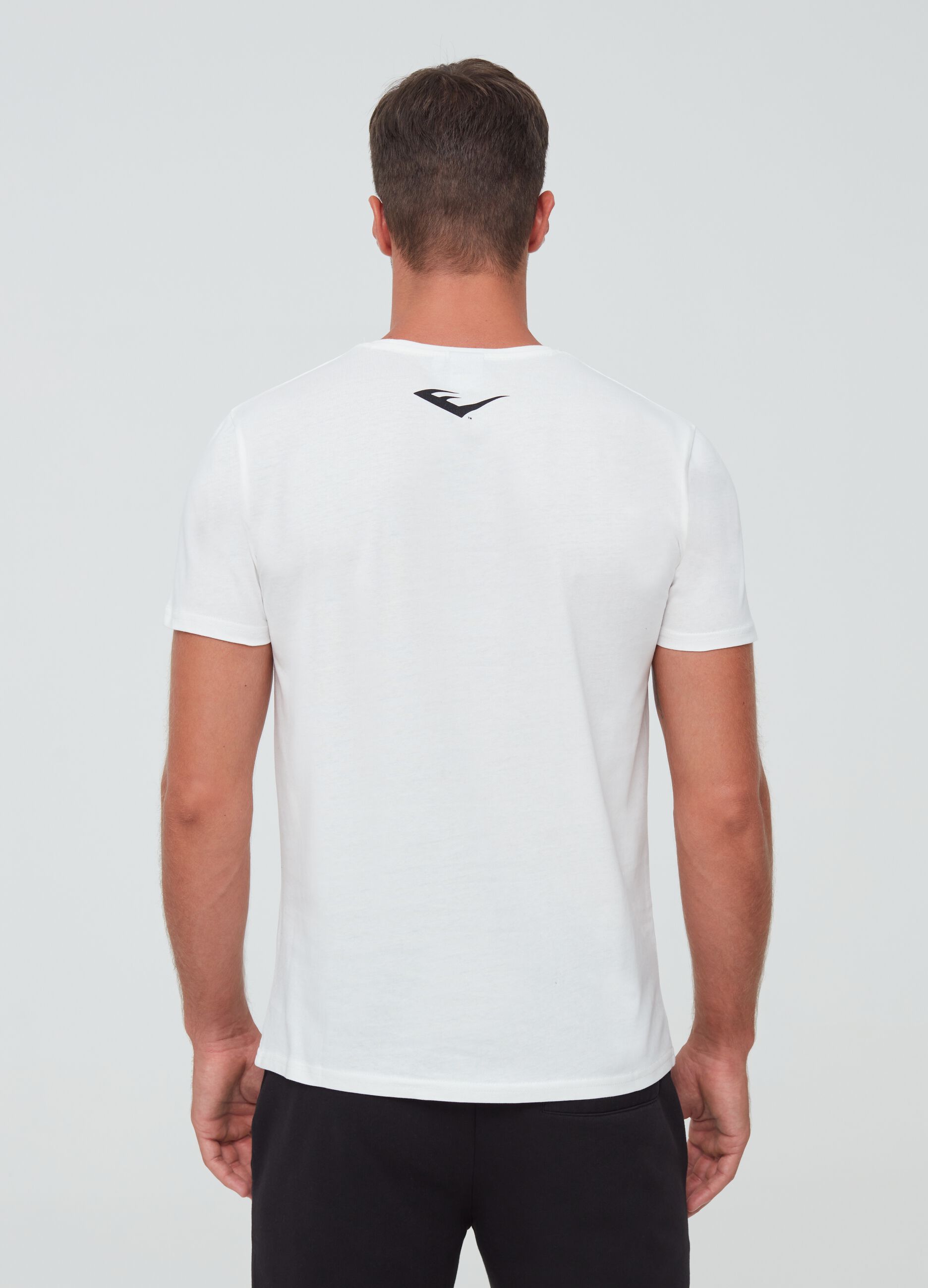 Camiseta algodón 100% con estampado Everlast