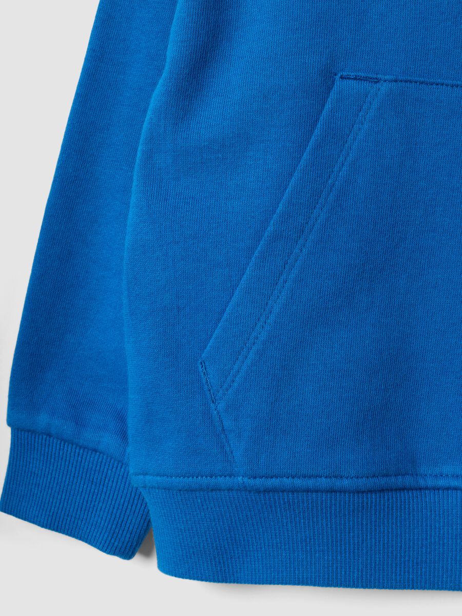 Ch&aacute;ndal azul de algod&oacute;n puro con estampado para ni&ntilde;o_2