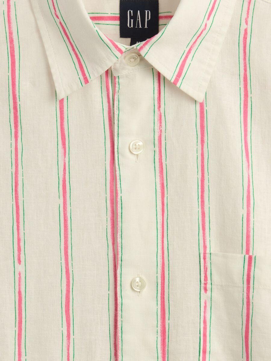 Cotton Striped Shirt_4