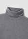 Grauer Pullover aus elastischer Viskose mit Rundhalsausschnitt, Regular Fit_1