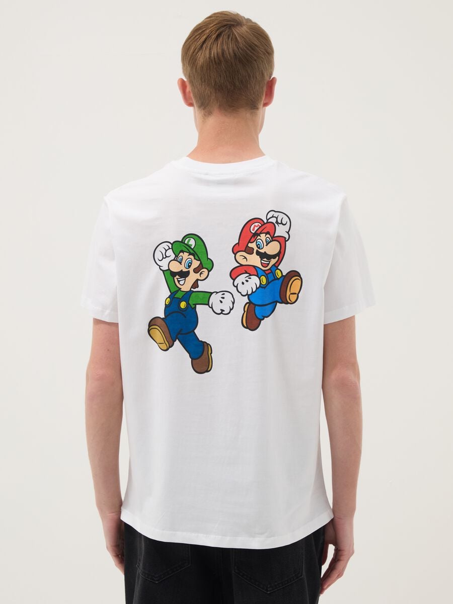 White pure cotton regular-fit short-sleeve T-shirt_2