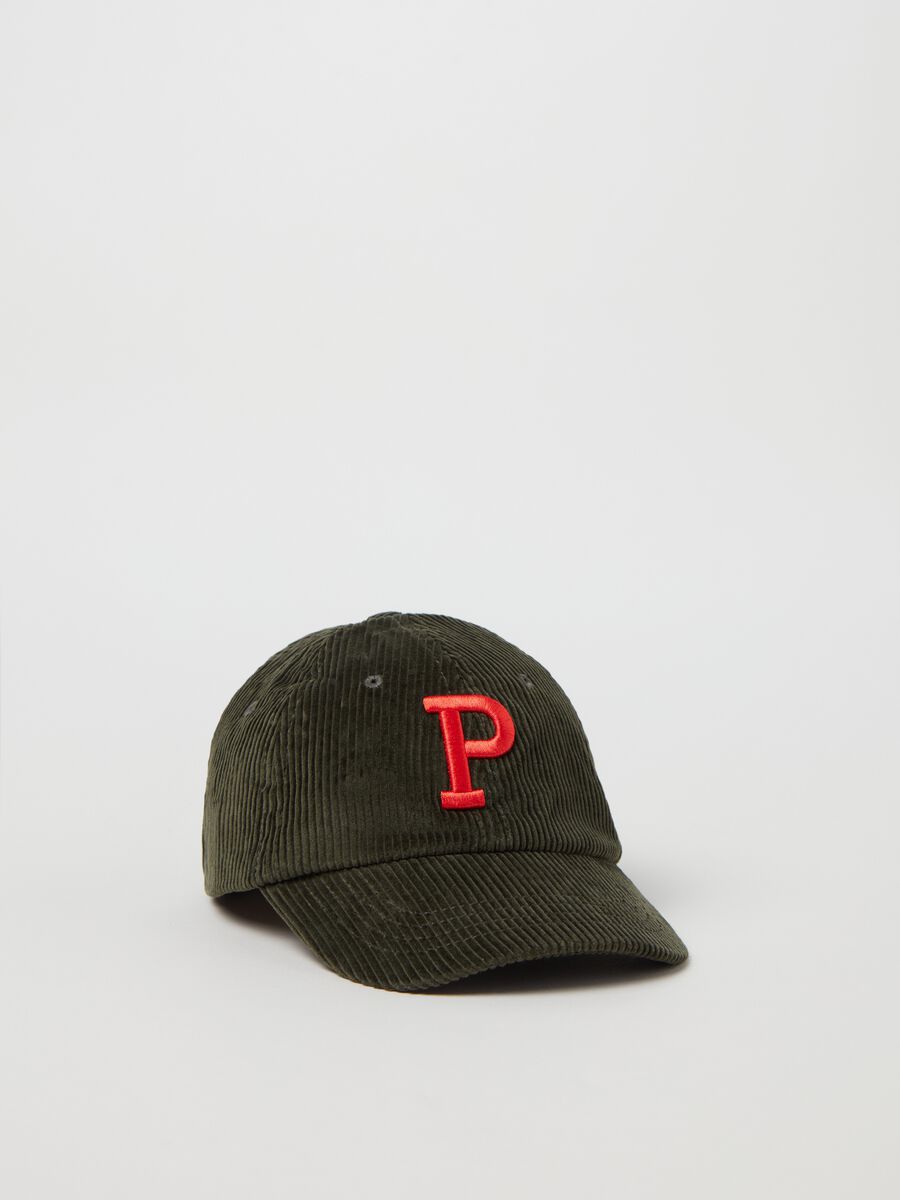 Corduroy baseball cap_0