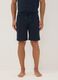 Blaue Pyjamashorts aus Bio-Baumwolle_1