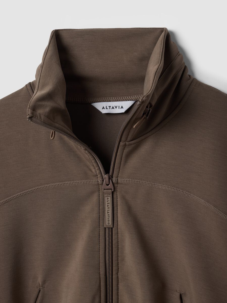 &Pi;&rho;ά&sigma;&iota;&nu;&omicron; &kappa;&omicron;&nu;&tau;ό full-zip &alpha;&pi;ό soft-touch ύ&phi;&alpha;&sigma;&mu;&alpha; &mu;&epsilon; ό&rho;&theta;&iota;&omicron; &gamma;&iota;&alpha;&kappa;ά ALTAVIA STUDIO_7