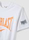 T-shirt branca de algod&atilde;o puro regular fit com logotipo Everlast_5
