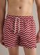 Red men&rsquo;s swim shorts with all-over print_1