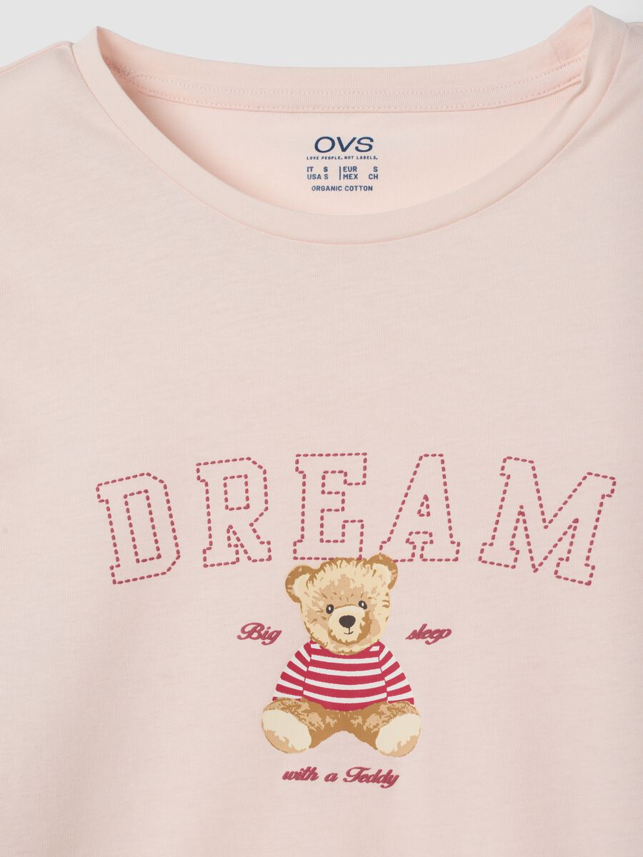 Mauve purple organic cotton crew-neck pyjamas_5