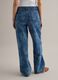 Blue baggy trousers in pure cotton_2
