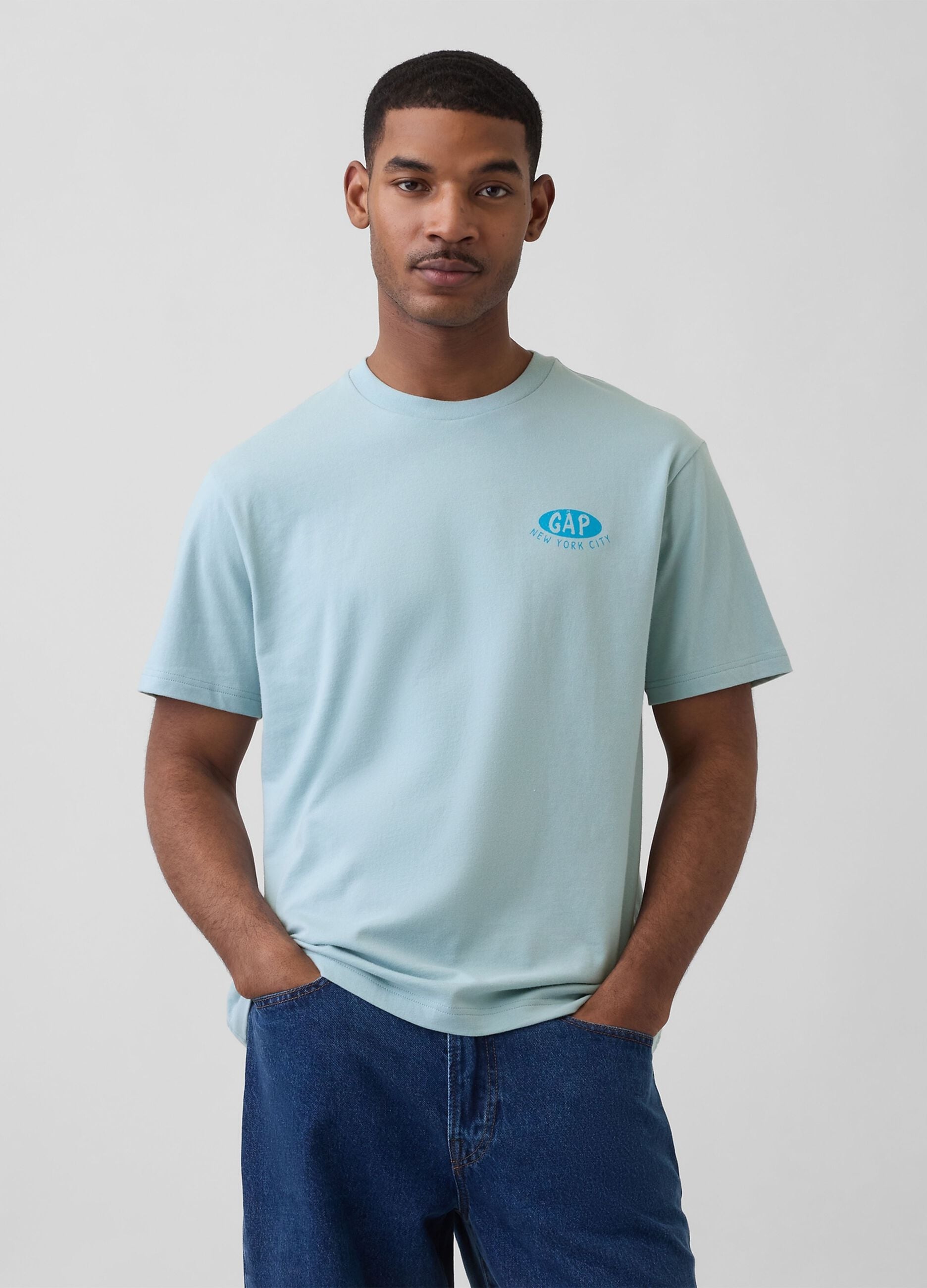 Pure cotton GAP logo T-shirt