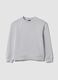 Graues Sweatshirt aus reiner Baumwolle mit Rundhalsausschnitt f&uuml;r Jungen, Relaxed Fit_0