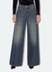 Jeans denim blu super wide leg in puro cotone_1