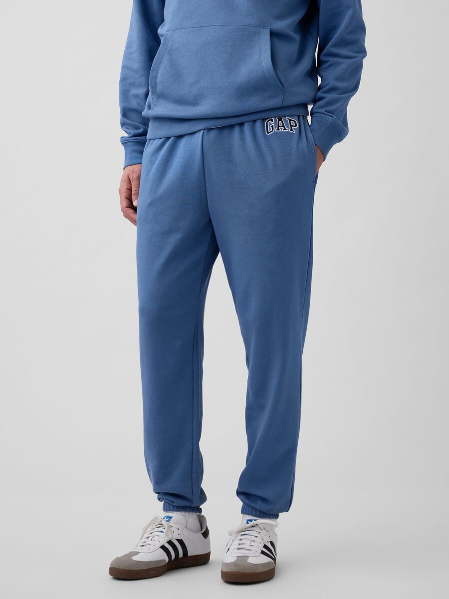Jogginghose aus Baumwollmischung mit Logo_2
