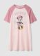 Camis&oacute;n rosa de puro algod&oacute;n org&aacute;nico con estampado de Minnie_4