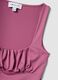 Rosa Stretch-Tanktop in Regular Fit mit Falten_5
