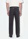 Jeans denim grigi flare fit in puro cotone_2