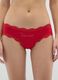 Red stretch fabric briefs with lace_1