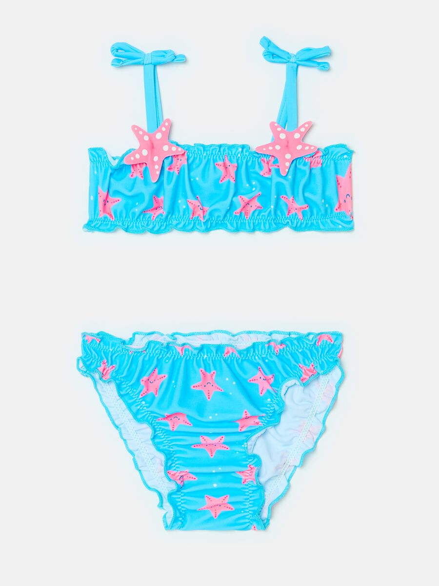 Bikini with starfish print_0