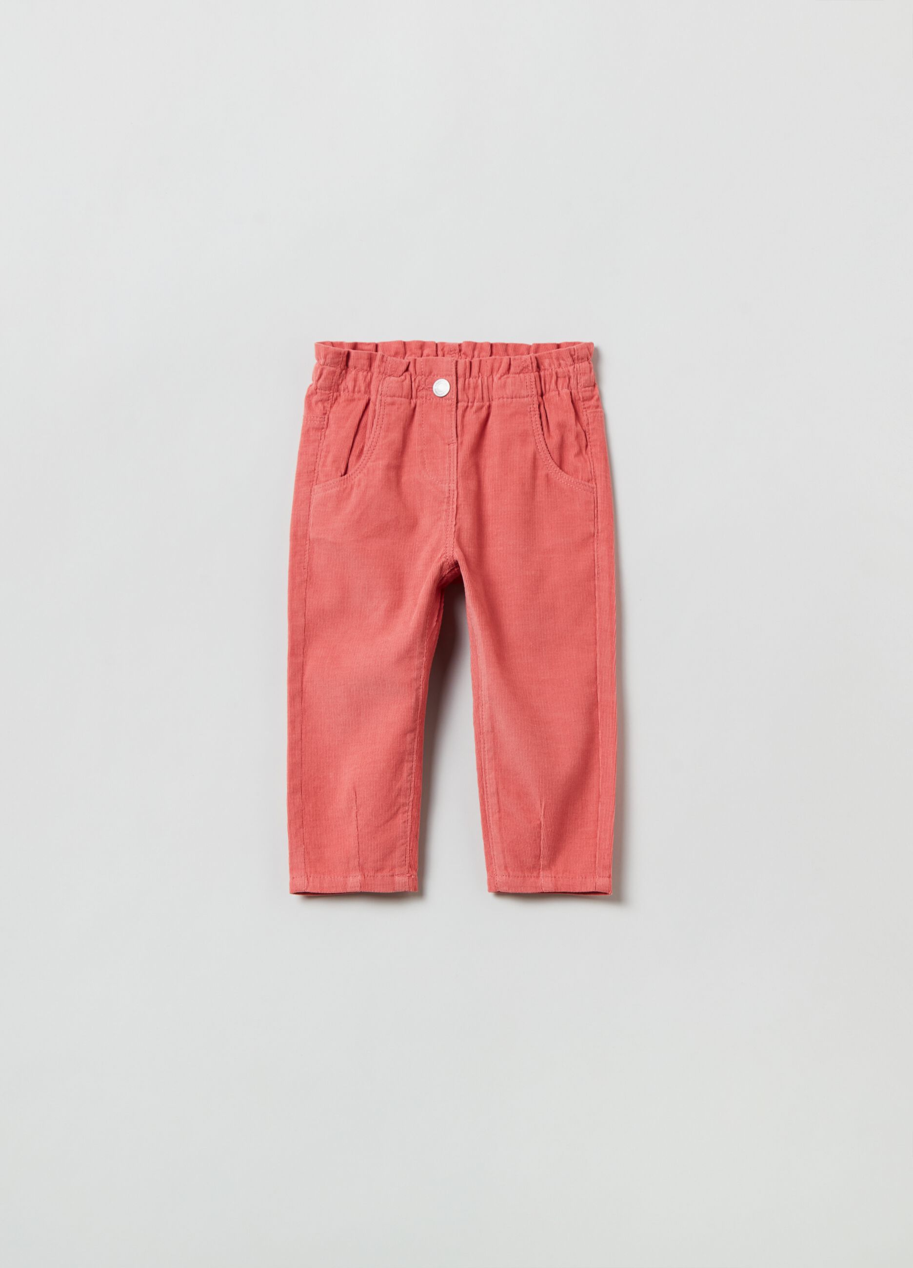Corduroy trousers with pockets_0
