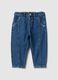 Jungen Regular Fit Hose aus reiner Baumwolle in Blau Denim_0
