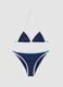 Blauer Triangel-Bikini f&uuml;r M&auml;dchen_0