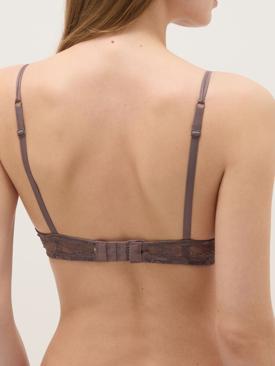 Grey Lace Padded Bra_2