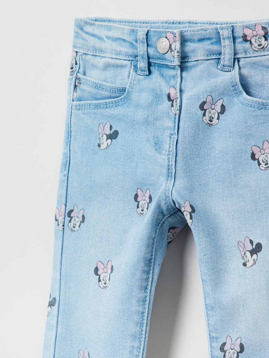 Disney Baby Minnie Mouse print jeans_2