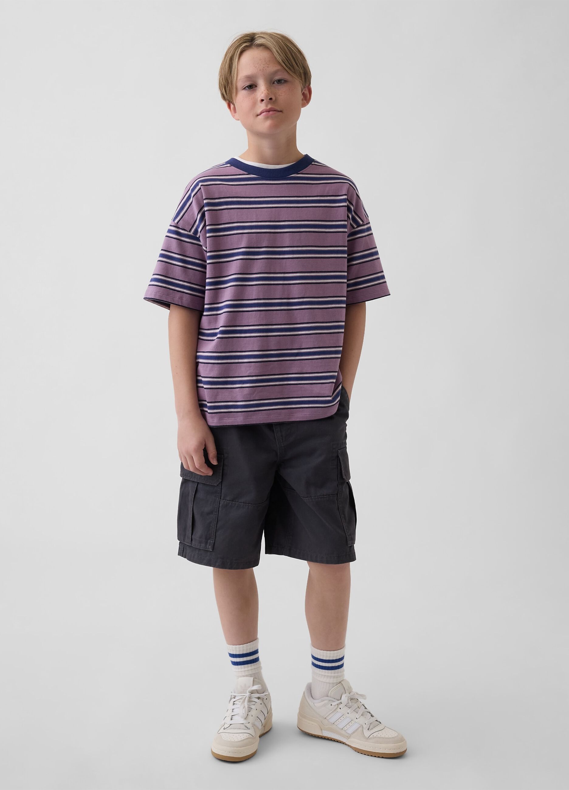 Cargo-Shorts aus reiner Baumwolle