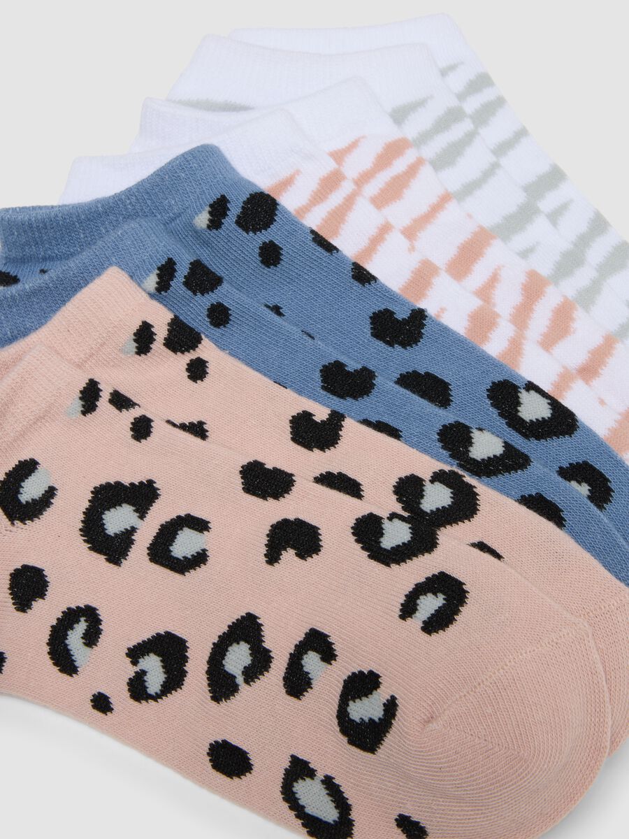 Seven-pack of pink organic cotton socks_2