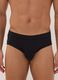 3er-Pack schwarze Slips aus extrafeiner Stretch-Baumwolle_1