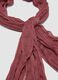 Semi-sheer crinkle-effect pink scarf_1
