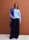 Purple wool-blend scarf with fringes_1
