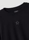 Schwarzes Sweatshirt aus 100 % Baumwolle mit Stern-Detail f&uuml;r M&auml;dchen, Relaxed Fit_2