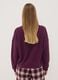 Purple stretch crew-neck pyjamas_3