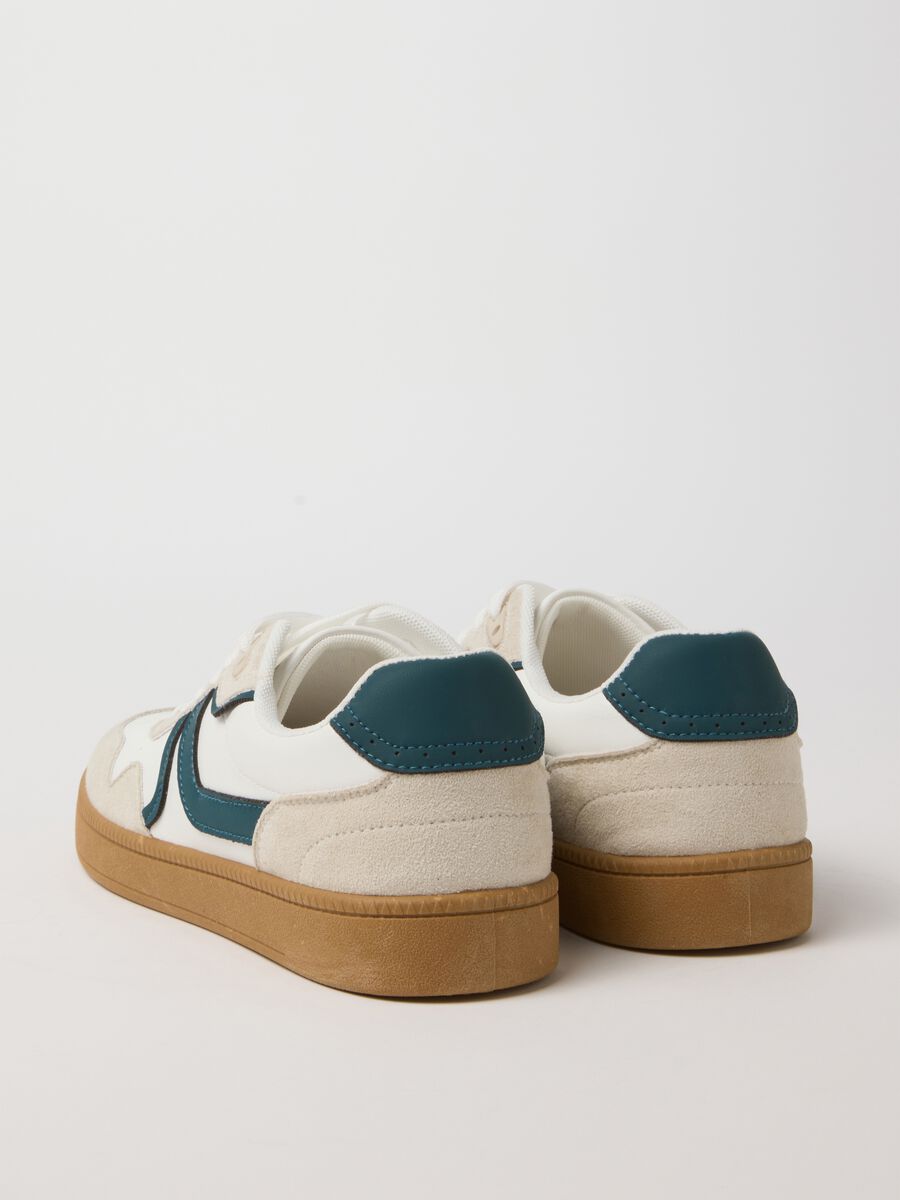 Multicolour genuine leather sneakers, regular fit_2