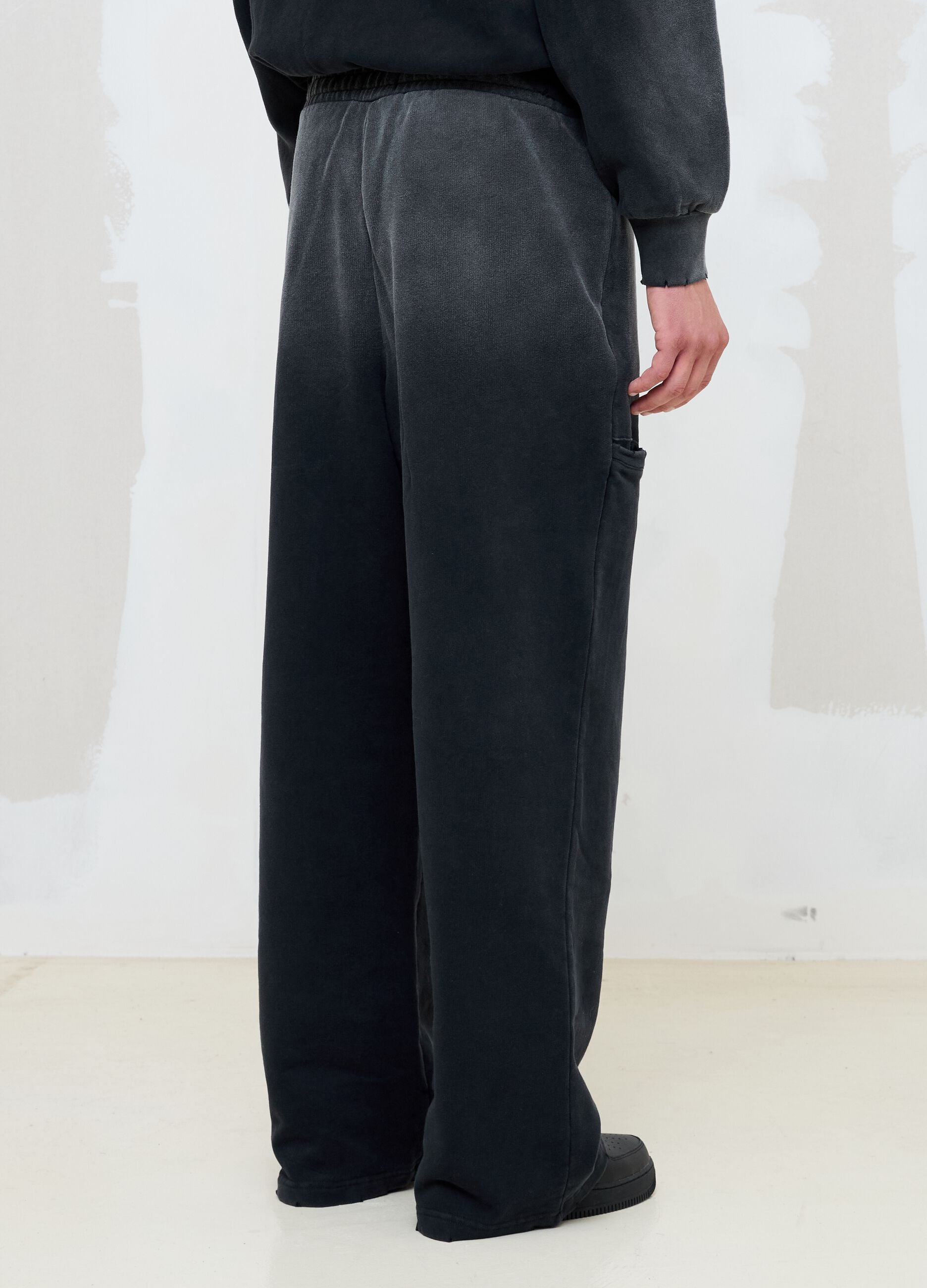 Sunfaded Black Sweatpants